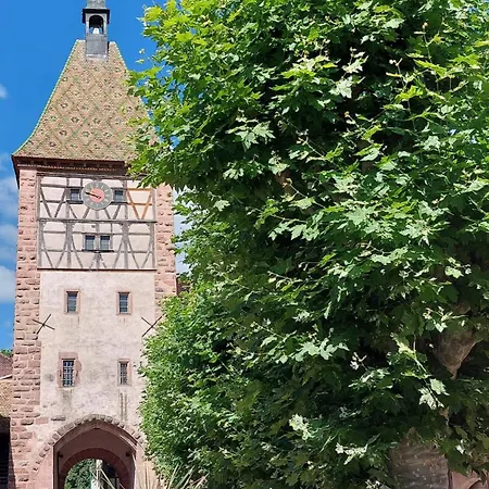 בית נופש Maison Chez Grand-mere, Route Des Vins ברגהיים